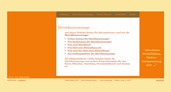 Desktop Screenshot of meridian.shiatsu-massagen.de